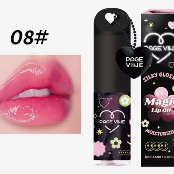 Magic Lip Oil - Glossy Red and Pink - Picture 10 of 10